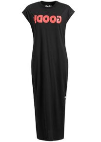 Khujo, Damen Kleid 'Valentine Mirrored', Rot / Schwarz
