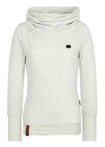 Naketano, Damen Sweatshirt 'Kurzer Schniedelwutz', Beigemeliert