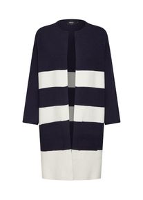 Only, Damen Strickjacke 'onlELLA', Nachtblau / Weiß