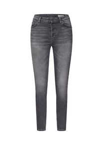 Review, Damen Jeans 'SKINNY GREY BUTN', Grau