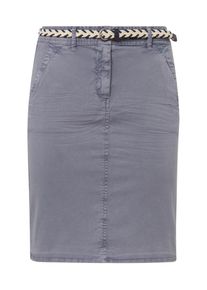 Tom Tailor, Damen Rock, Taubenblau
