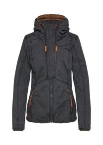 Naketano, Damen Übergangsjacke, Rostbraun / Braunmeliert / Anthrazit