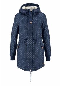 OCEAN SPORTSWEAR, Damen Parka, Marine / Weiß