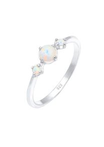 Elli, Damen Ring 'Opal', Silber