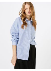 Only, Damen Bluse 'onlJOLINE', Dunkelblau / Weiß