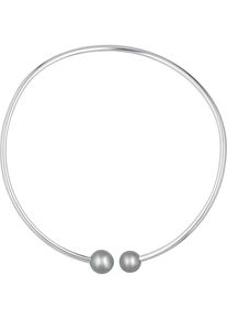 Christ, Damen Halsreif 'Pearls', Silbergrau