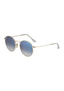Ray-Ban, Damen Sonnenbrille 'Round', Hellblau / Gold