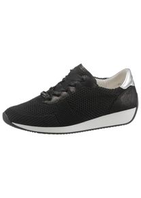 Ara, Damen Sneaker 'Issabon', Schwarz / Silber