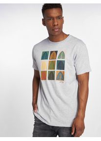 Just Rhyse, Herren T-Shirt Rhyser mit coolem Front-Print, Grau