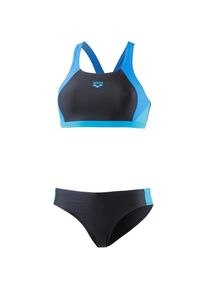 arena, Damen Bustierbikini 'Ren', Blau / Schwarz