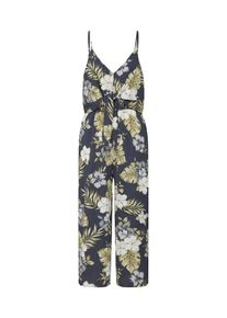 New Look, Damen Jumpsuit, Blau / Gr&uuml;n