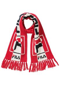 Fila, Damen Schal, Rot / Schwarz / Weiß