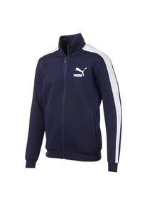 Puma, Herren Trainingsjacke 'Archive Iconic T7', Nachtblau / Weiß