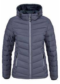 Polarino, Damen Steppjacke, Rauchblau