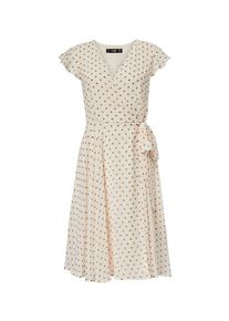 Hallhuber, Damen Kleid, Beige / Braun