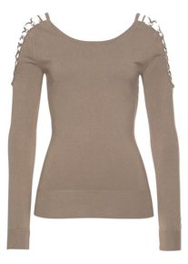 Melrose, Damen Pullover, Hellbeige