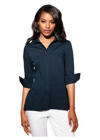 Heine, Damen Hemdbluse, Marine