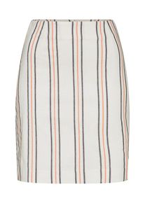 EDITED, Damen Rock 'Colleen', Creme / Rot / Schwarz / Weiß
