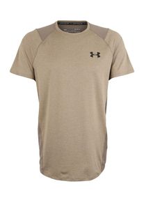 Under Armour, Herren T-Shirt 'Raid', Hellbraun / Schwarz