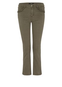 s.Oliver BLACK LABEL, Damen Bell Bottom Jeans 'Sienna', Khaki