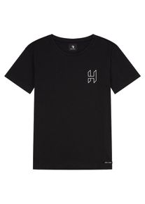 H.I.S. HIS JEANS, Damen T-Shirt, Schwarz