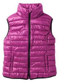sheego Casual, Damen Steppweste, Lila