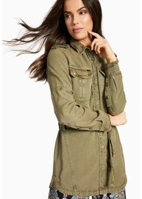 Khujo, Damen Hemdbluse 'NEVIS', Oliv