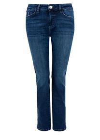 TRIANGLE, Damen Curvy Slim: Stretchige Denim, Blue Denim