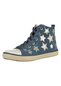 Lurchi, M&auml;dchen Sneaker, Himmelblau / Silber / Wei&szlig;