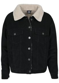 Urban Classics Curvy, Damen Jacket, Schwarz