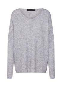 V&eacute;ro Moda VERO MODA, Damen Pullover 'VMLEFILE LS V-NECK', Grau