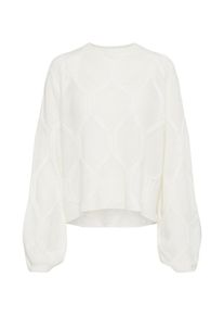 Only, Damen Pullover, Wei&szlig;