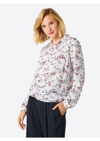 Tom Tailor, Damen Bluse, Mischfarben / Weiß