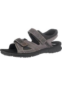 Ara, Herren Sandalen 'Fabius Komfort', Dunkelgrau / Schwarz