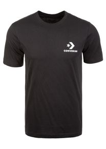 Converse, Herren T-Shirt 'Star Chevron', Schwarz