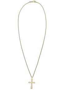 Diamore, Damen Kette, Gold / Weiß