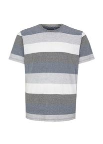 s.Oliver RED LABEL, Herren Shirt, Opal / Basaltgrau / Hellgrau / Wei&szlig;