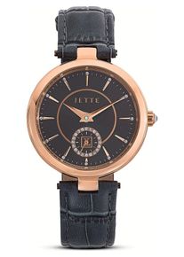 JETTE, Damen Uhr, Rosegold / Anthrazit