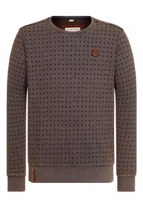 Naketano, Herren Sweatshirt, Braun / Schwarz