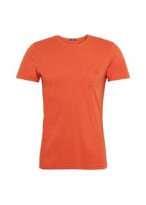 Tom Tailor, Herren T-Shirt, Dunkelorange