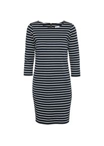 Vila, Damen Jerseykleid 'VITinny', Indigo / Weiß
