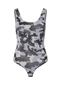 Diesel, Damen Body 'UFTK-BODY TOP', Hellgrau / Dunkelgrau