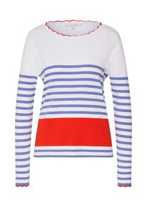 Tom Tailor Denim, Damen Pullover, Wei&szlig;meliert