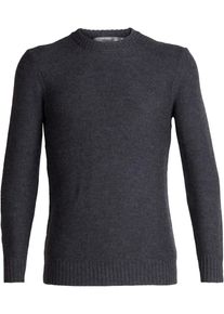 Icebreaker, Herren Sweatshirt 'Waypoint Crewe', Anthrazit