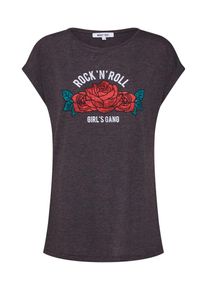 ABOUT YOU, Damen Shirt 'Ann', Graumeliert