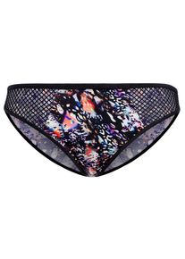 Palmers, Damen Bikinihose 'COLOR NET', Mischfarben / Schwarz