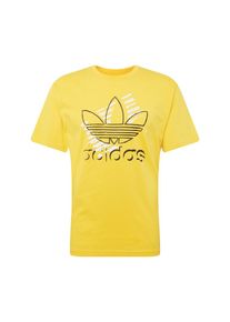 adidas originals, Herren Shirt 'Trefoil Art Tee', Gelb / Schwarz / Weiß