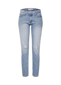 Calvin Klein Jeans, Damen Jeans 'CKJ 021 MID RISE SLIM', Blue Denim