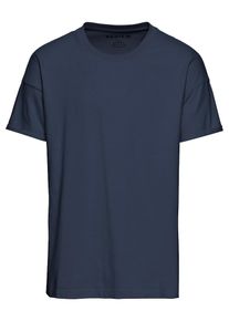 Review, Herren T-Shirt 'RN BOXY TURNUP', Navy