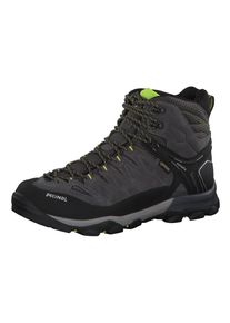 Meindl, Herren Wanderstiefel 'Tereno Mid Gtx', Anthrazit / Limette
